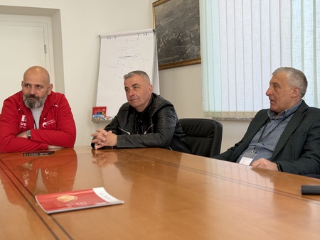 Župan dr. Tomaž Rožen sprejel župane iz Romunije (3)